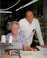 Firmengründerin Barbara Grassinger mit Sohn Franz Grassinger